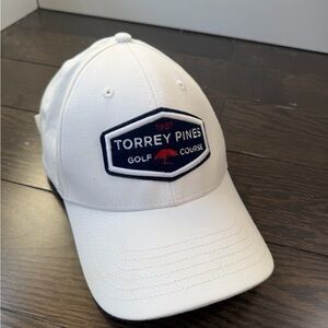 White Torrey Pines Golf Course Hat
